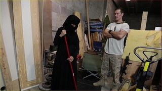 Tour of wazoo - us soldier takes a liking to hot arab servant