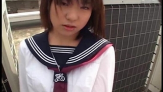 Japanese schoolgirl sucks wang uncensored