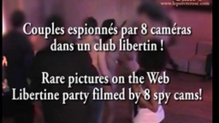 Spy web camera at french intimate party! camera espion en soiree privee. part289