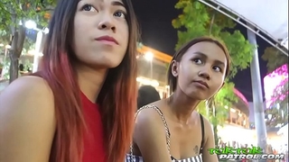 Super miniature 18yo thai sweetheart with bangkok bubble-butt ass rides tuktuk ft. song
