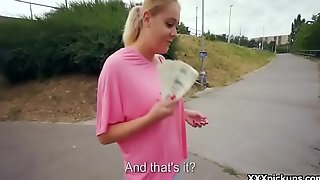 Amazing Public Dick Sucking For Cash With SLutty Teen Czech Girl 27