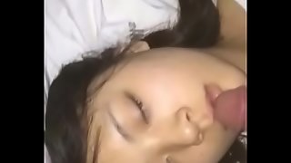 VU18.NET - Cum on face asia cute girl sleeping