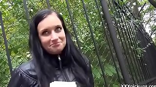Public Pickup Czech Teen Amateur Girl Fuck For Cash In The Street 28