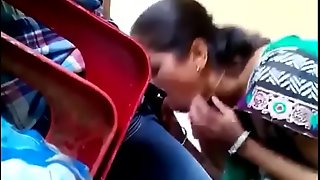 Indian mom sucking his son weasel words caught in place off limits camera