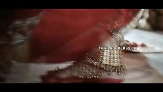gold anklet (payal) feet of newly wedded rani