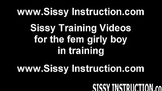 I want you to dress like a sissy while you get fucked