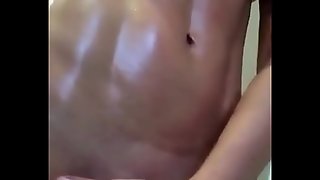 Young Fit Babe Fingering Her Pussy