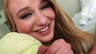 First time anal for blonde innocent teen