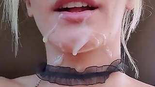 Perfect french girl anal and facial cum